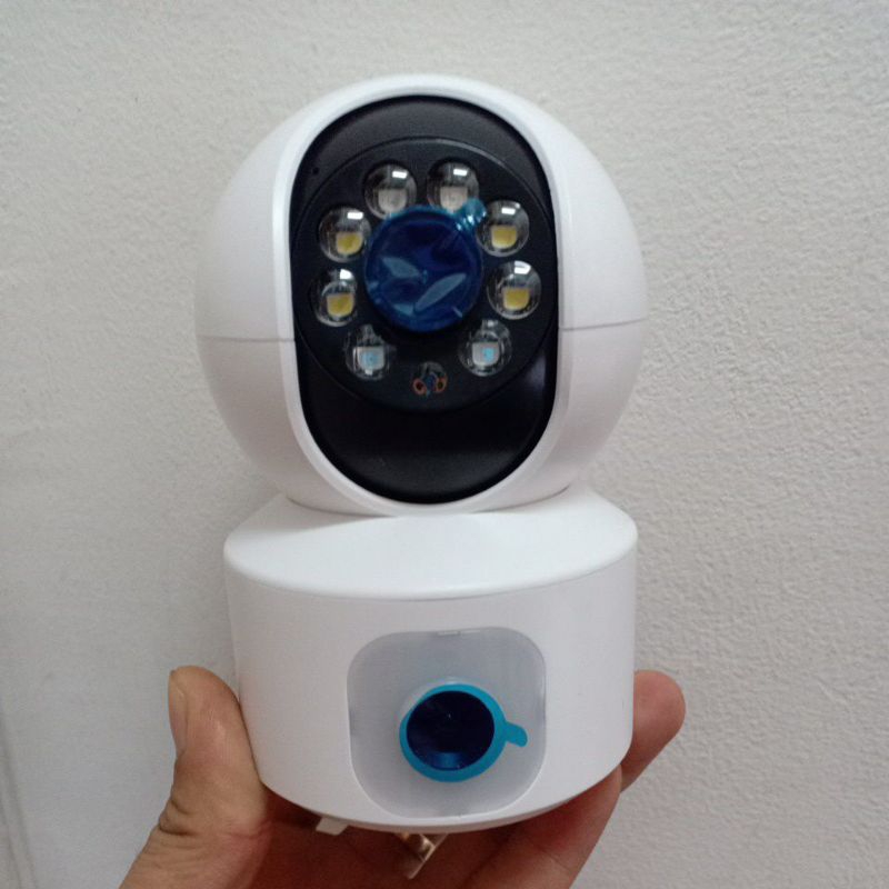 CCTV WIRELESS IPCAM WIFI 5MP FULL HD 1080P APLIKASI ICSEE KUALITAS BAGUS