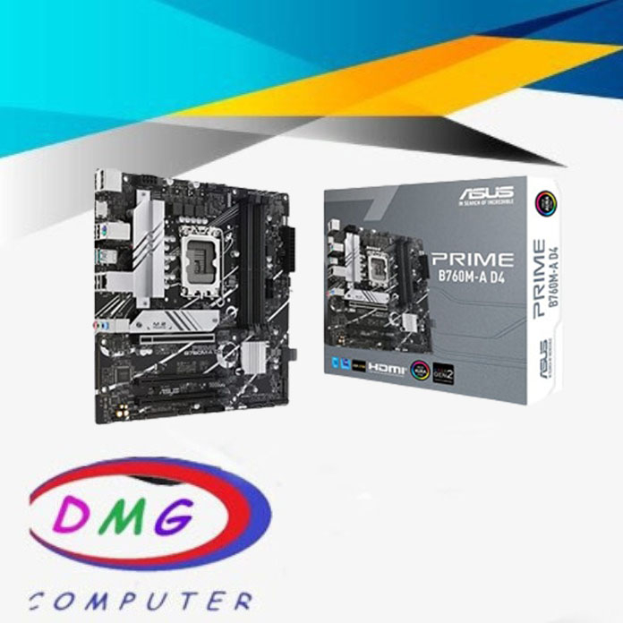 Motherboard ASUS PRIME B760M-A D4 (LGA1700, B760, DDR4, USB3.2, SATA3)