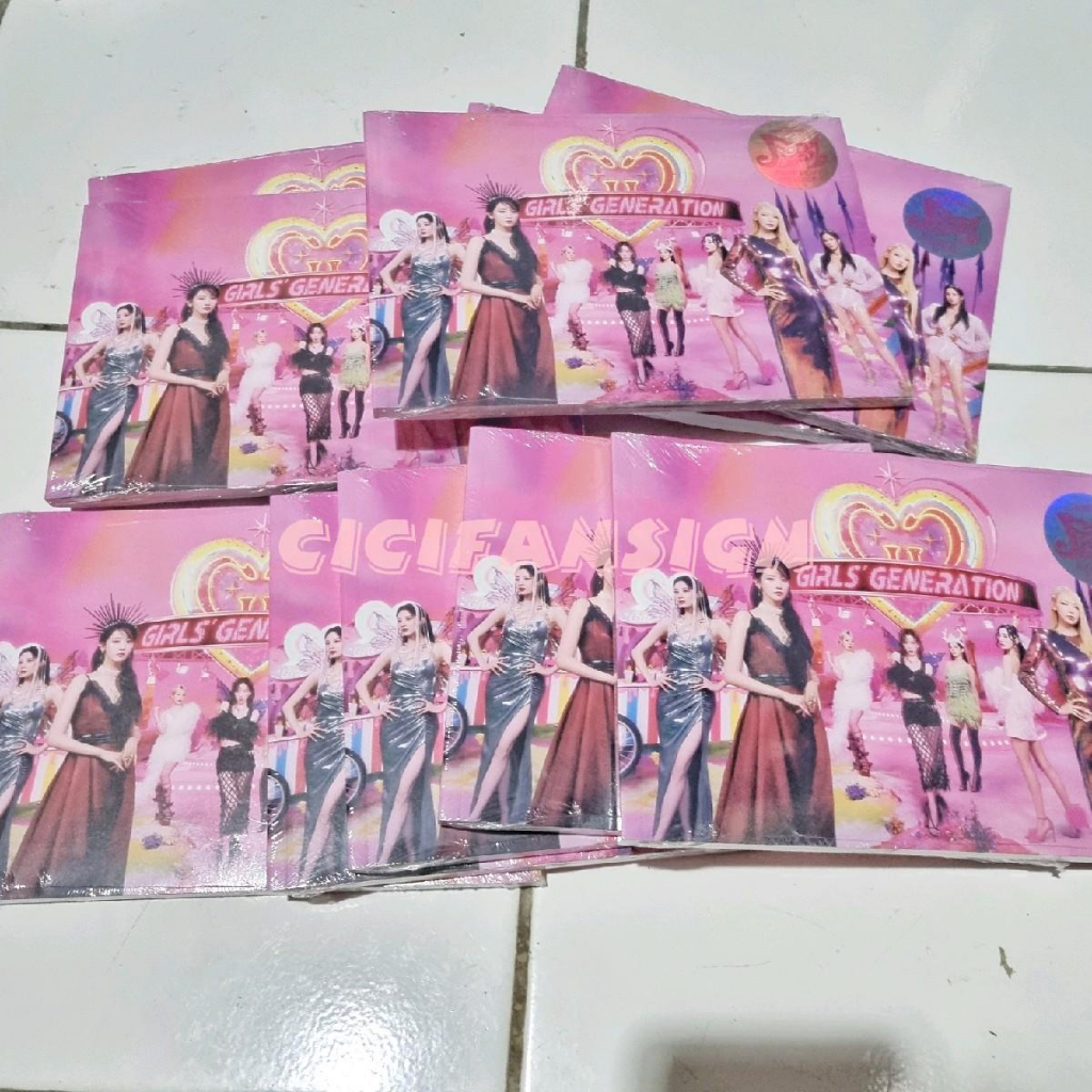 Album SNSD Girls Generation Forever One Sealed Official