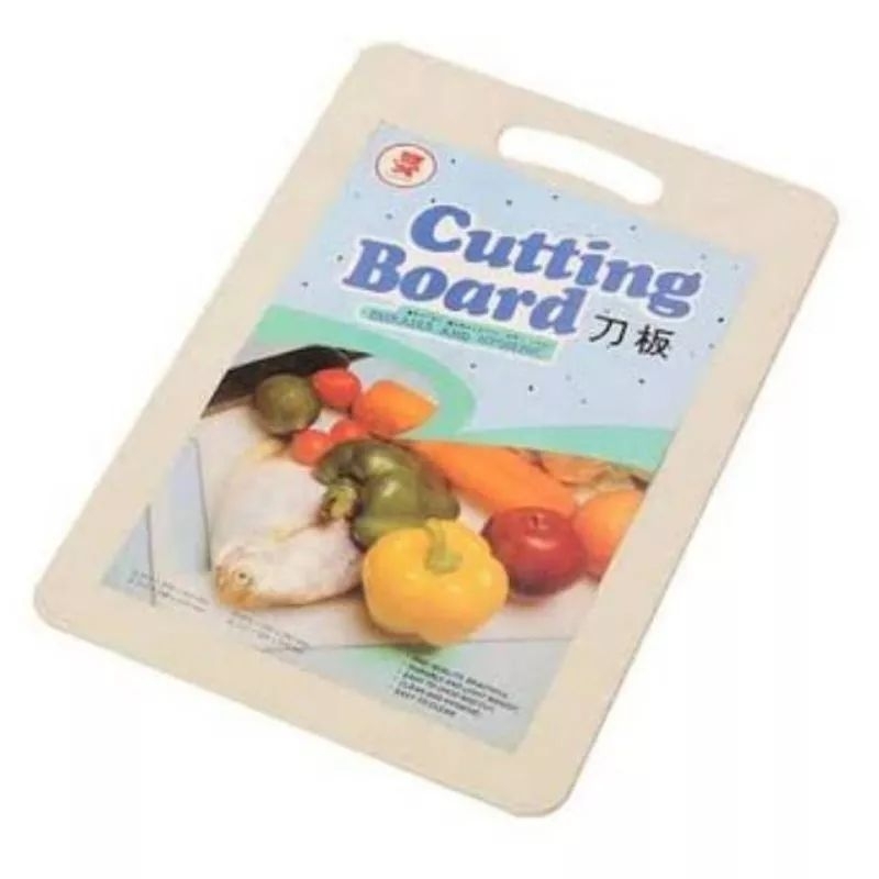 TALENAN PLASTIK TWINPAN BESAR NO.013 ( 30,5 x22,5cm ) / CUTTING BOARD / TELENAN / ALAS POTONG