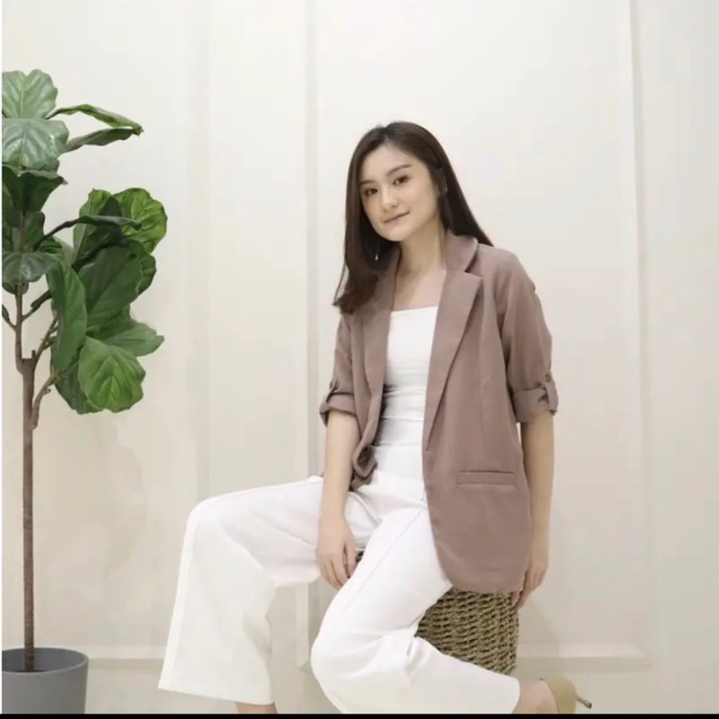 new MSMO ALEXA BLAZER LONGSLEEVE/blazer wanita