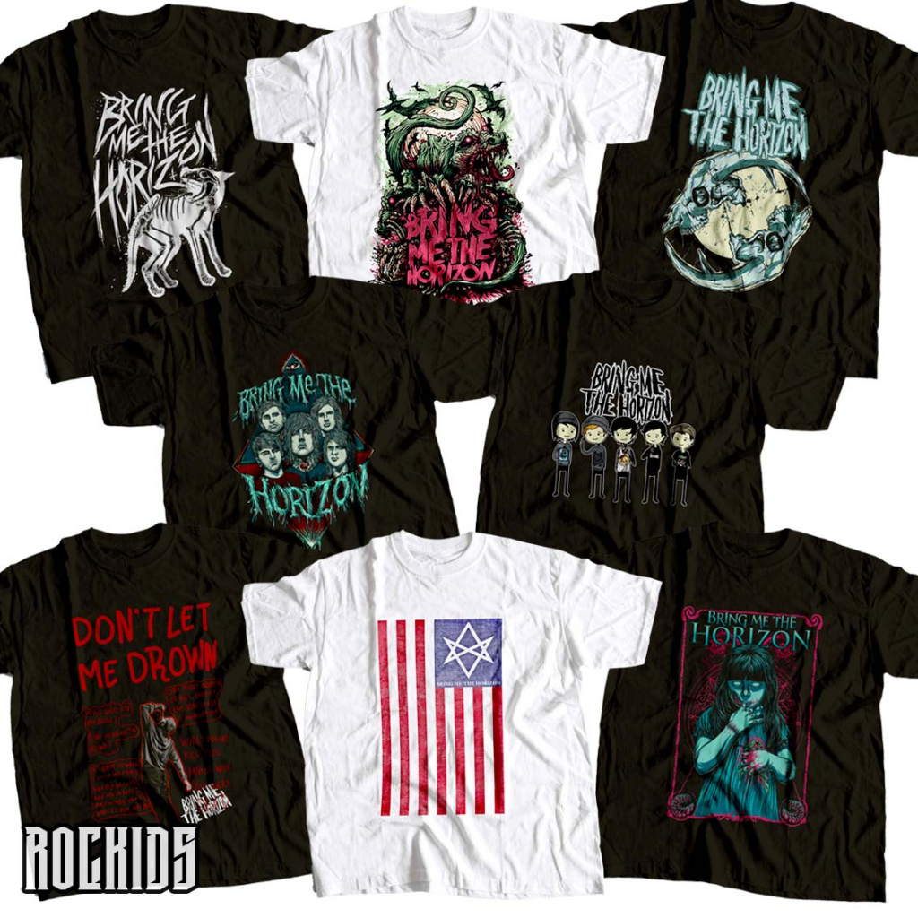 ROCKIDS - BRING ME THE HORIZON - TSHIRT - TEES - KIDSWEAR - KAOS BAND - KAOS BAND BMTH - KAOS BRING 