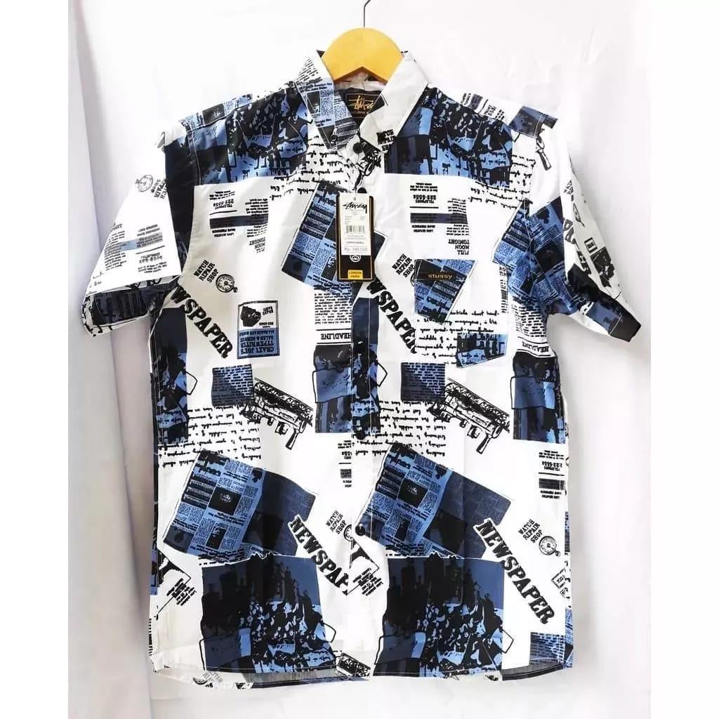 KEMEJA MOTIF PANTAI PRIA DAN WANITA LENGAN PENDEK,BAJU DISTRO SURFING MOTIF PANTAI TERBARU