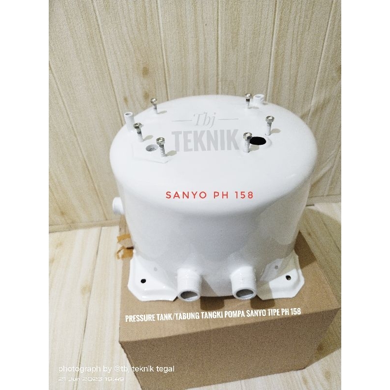 pressure tank/tabung tangki pompa Sanyo tipe PH 158