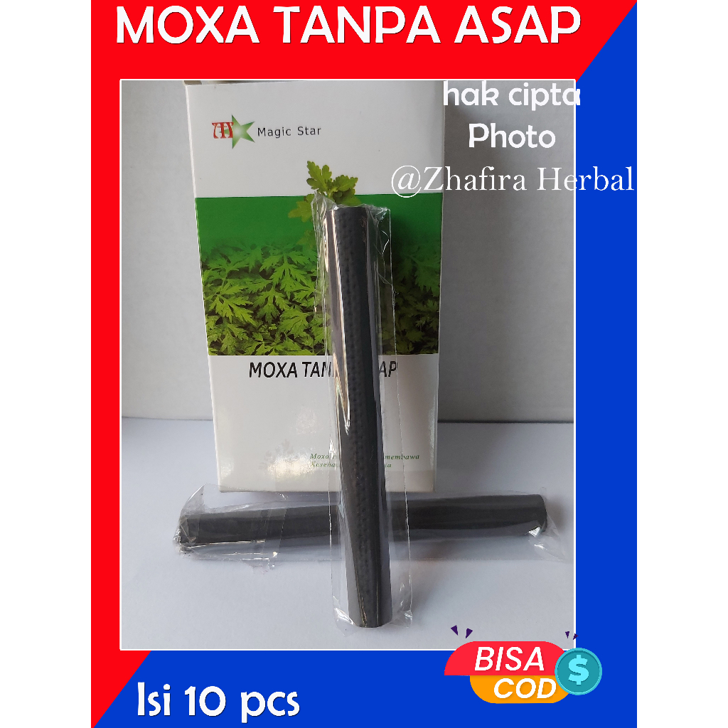 MOXA TANPA ASAP isi 10 Teraphy Moksa Traditional China
