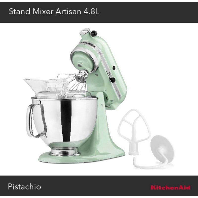 KitchenAid Artisan 4.8 L Stand Mixer 5KSM150PSEPT PISTACHIO