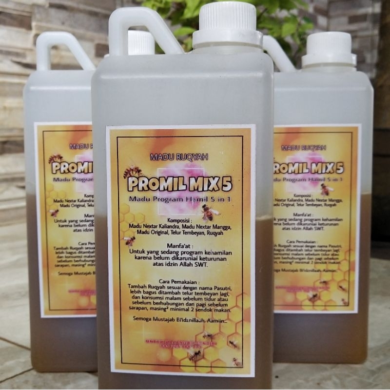 

MADU RUQYAH PROMIL PROGRAM KETURUNAN 5 IN 1 UNTUK MEMBANTU YG BELUM DIKARUNIAI ANAK