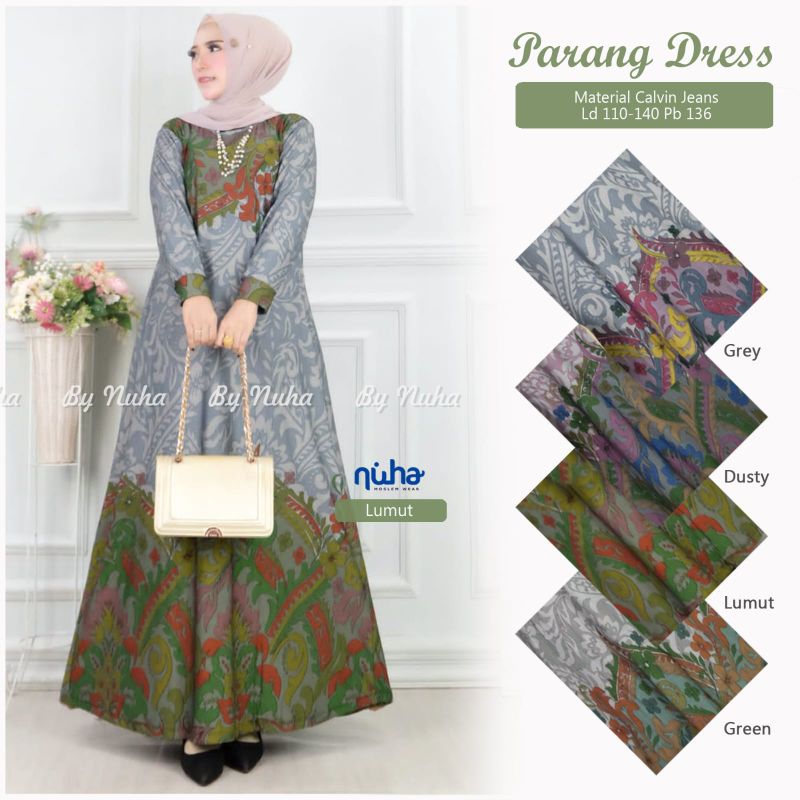 21.6 Paarang dress//dress batik fab calvin jeans by Nuha