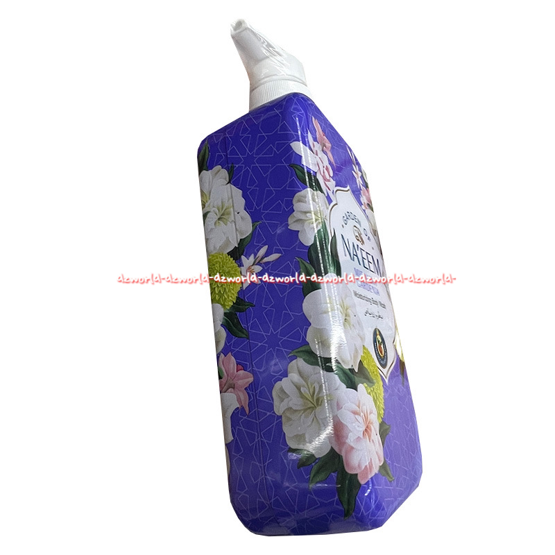 Na'eem Gardern Of Taife Rose 480ml Sabun Mandi Sabun Cair Wangi Bunga Segar Perawatan Tubuh Naeem Sabun Pink Ungu