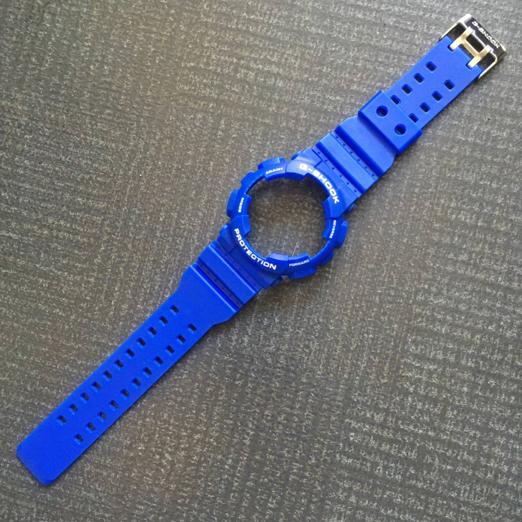 besel bezel strap bnb casio gshock g shock ga 100 gd 100 gax 100 gd 110 gd 120 ga 110 ga 120 BIRU