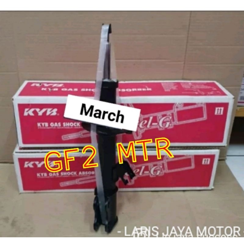 Shockbreaker Kyb Excel-G Nissan March Depan Original
