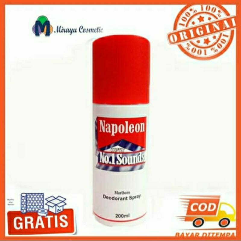 Napoleon Deodorant Parfume Spray 200ml Deodoran Parfume Farfum Parfum Minyak Wangi