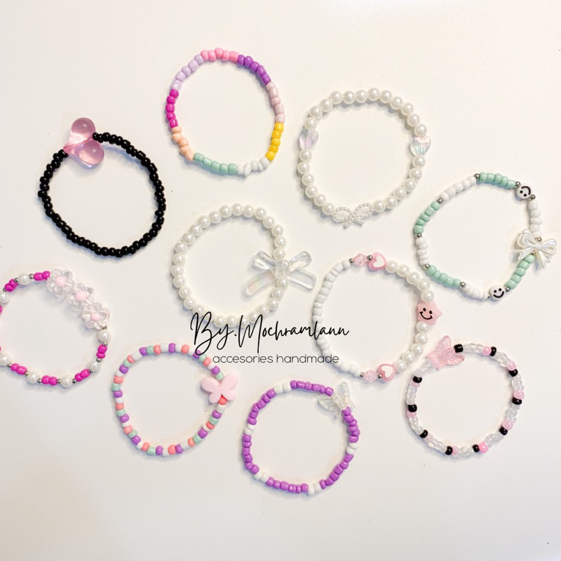 PART 2 | Gelang Beads Korea | Gelang Manik Lucu | Gelang Handmade