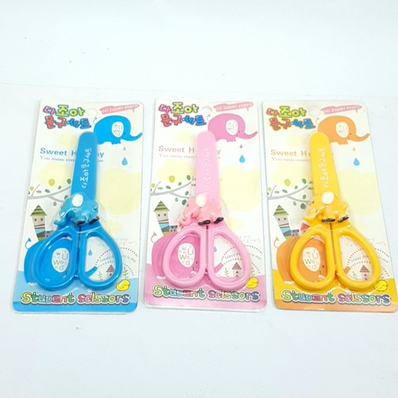 

Gunting Kertas Anak Tutup Lucu Motif Gajah ZD-920