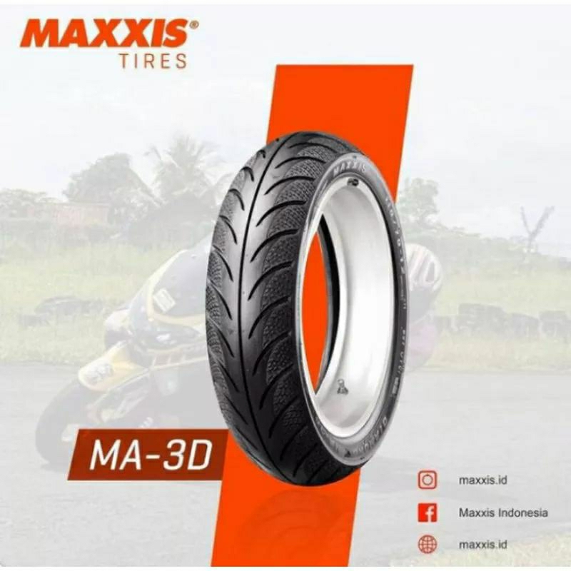 Maxxis Diamond MA-3D Tubelles Ban Motor Matic Ring 14 Ukuran 70/90