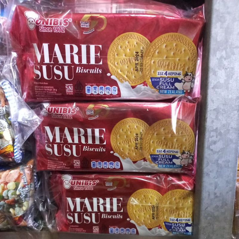 

UNIBIS MARIE SUSU BISKUIT 24GRX10