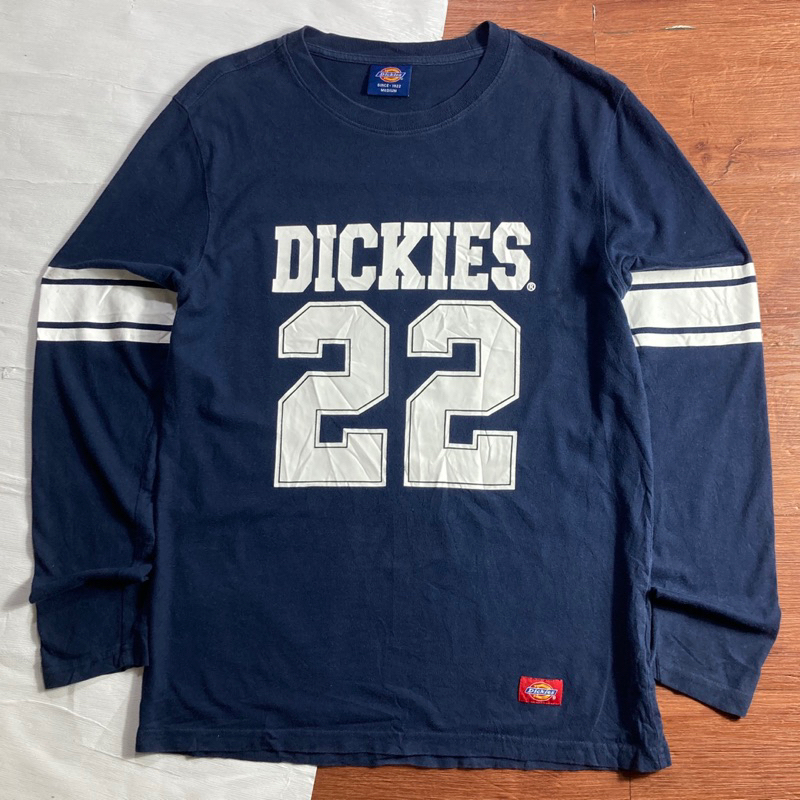 Kaos Longsleeve Dickies Navy Second Original