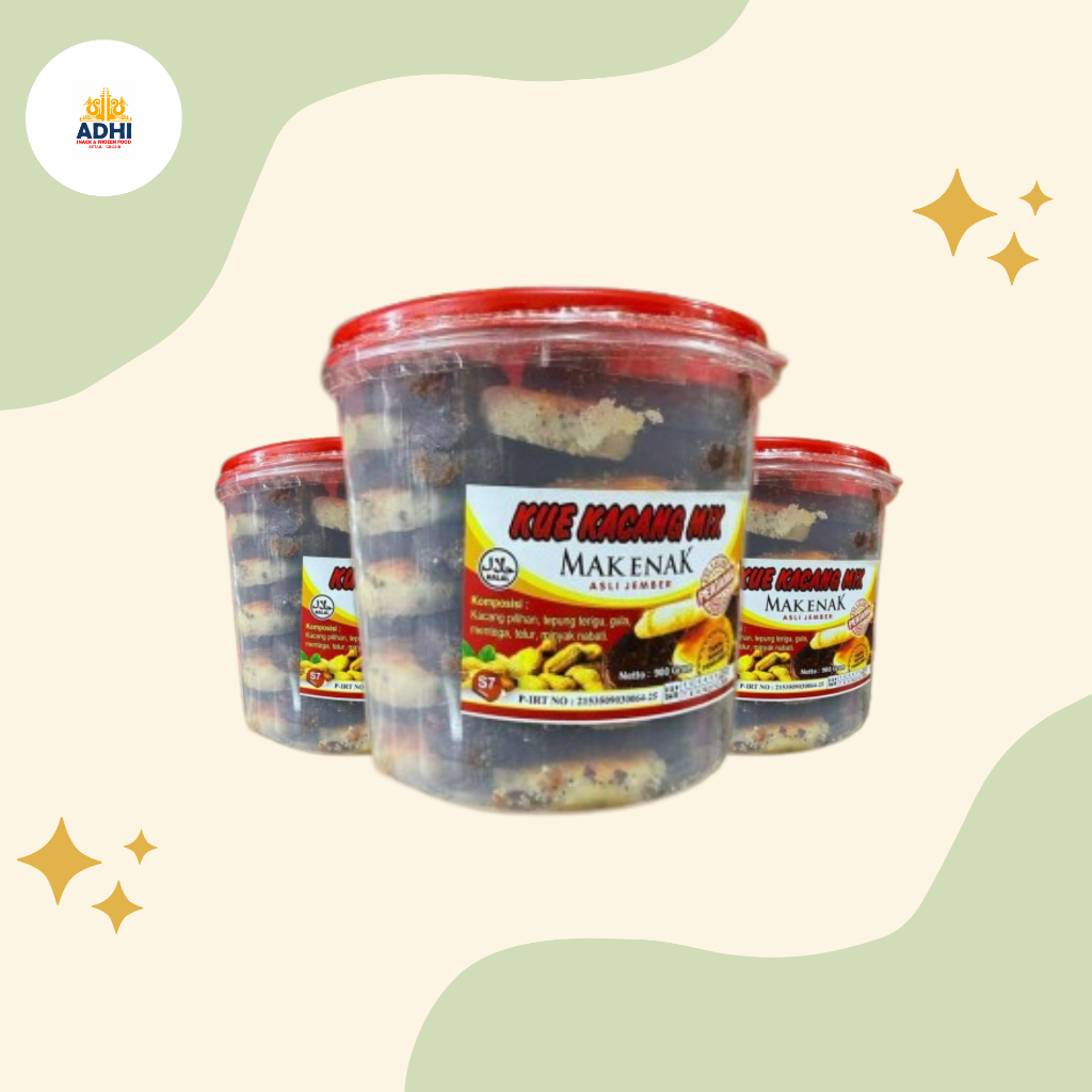 MAK ENAK KUE KACANG MIX 900GR