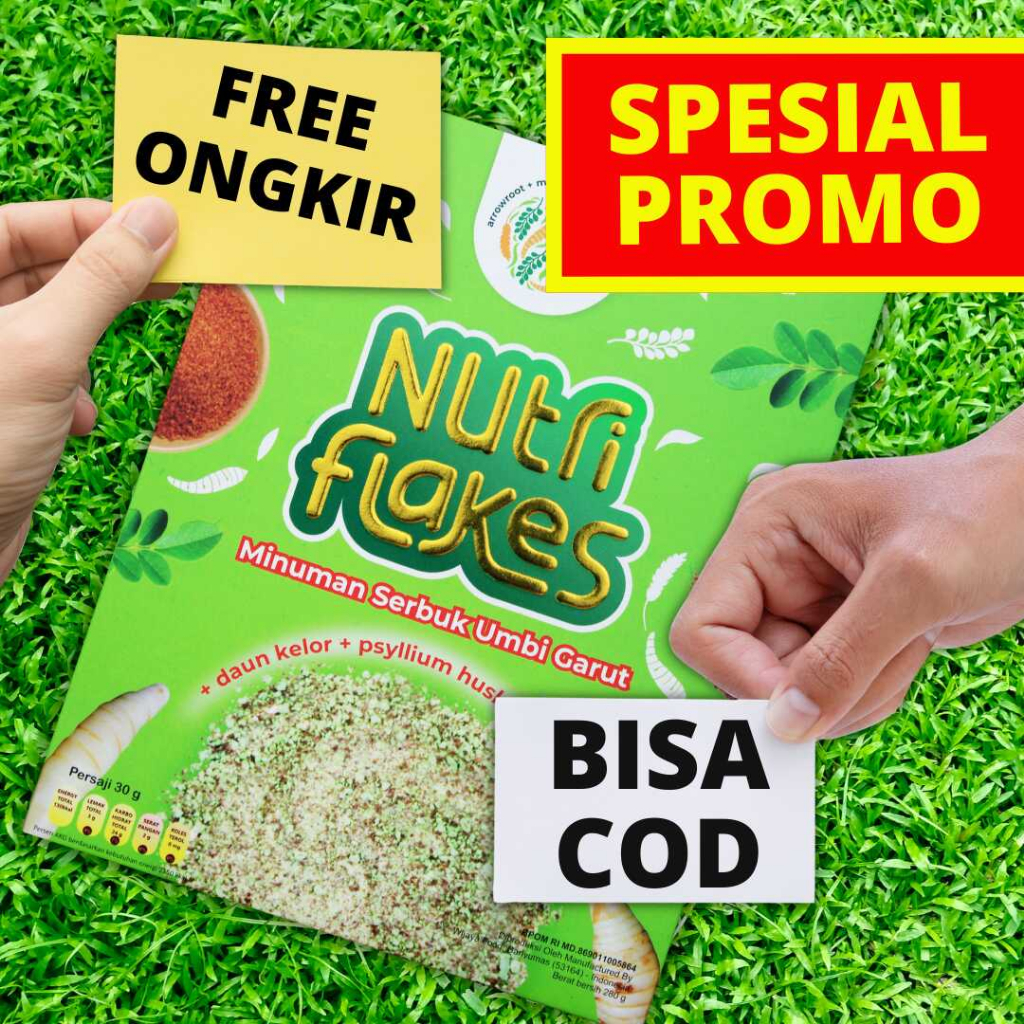 Nutriflakes Sereal Organik Multigandum Terbaik untuk Diet Sehat