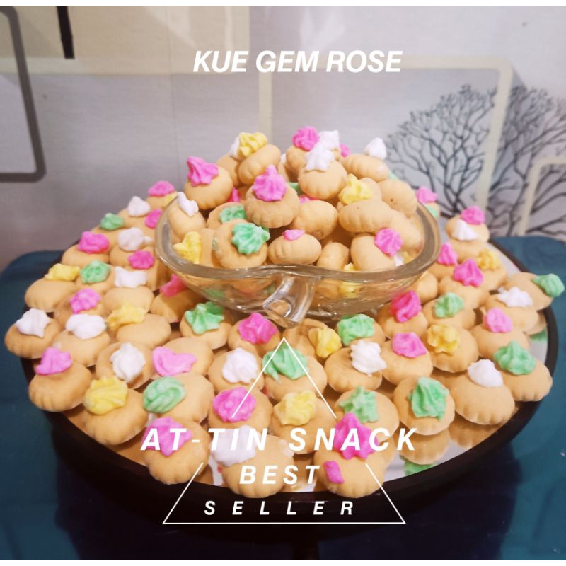 

Gem Rose Biskuit/kue kancing/biskuit jadul