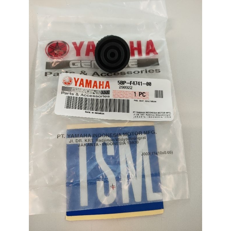 Pad seat karet bantalan jok ke tangki Byson R15 R25 Nmax Jupiter Z MX Xeon lama R15 Scorpio Fino FI 