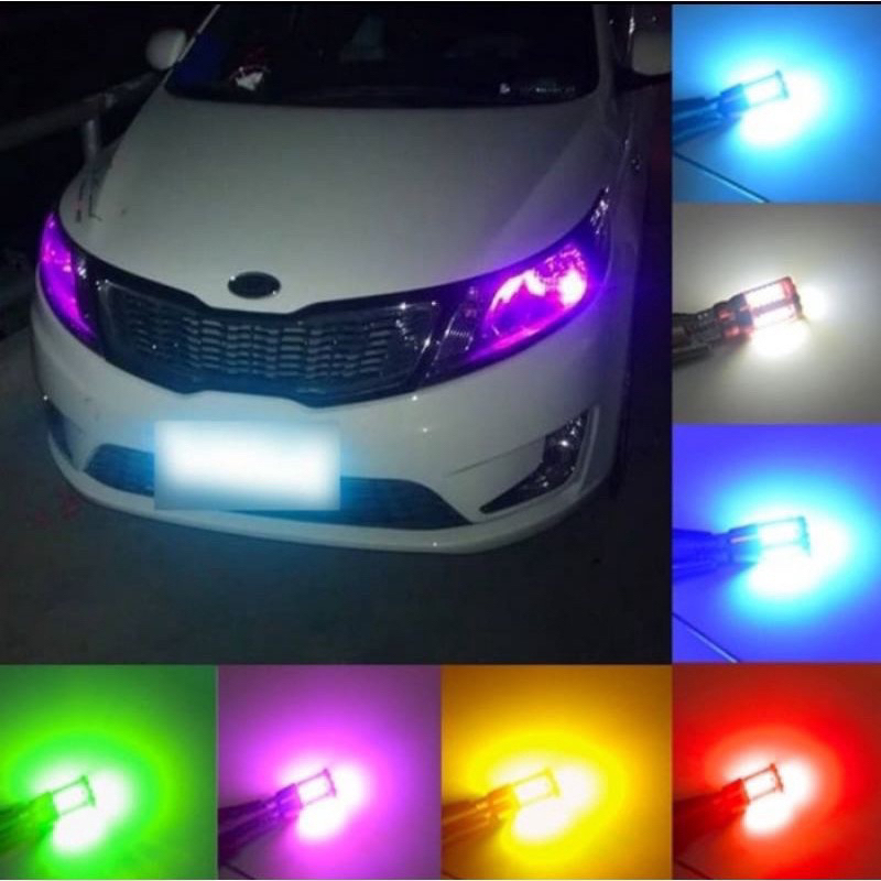 LAMPU LED MOBIL MOTOR T10 W5W 15SMD CHIP 3030 LAMPU SEN SENJA DAJJAL T10 SMD SUPER TERANG