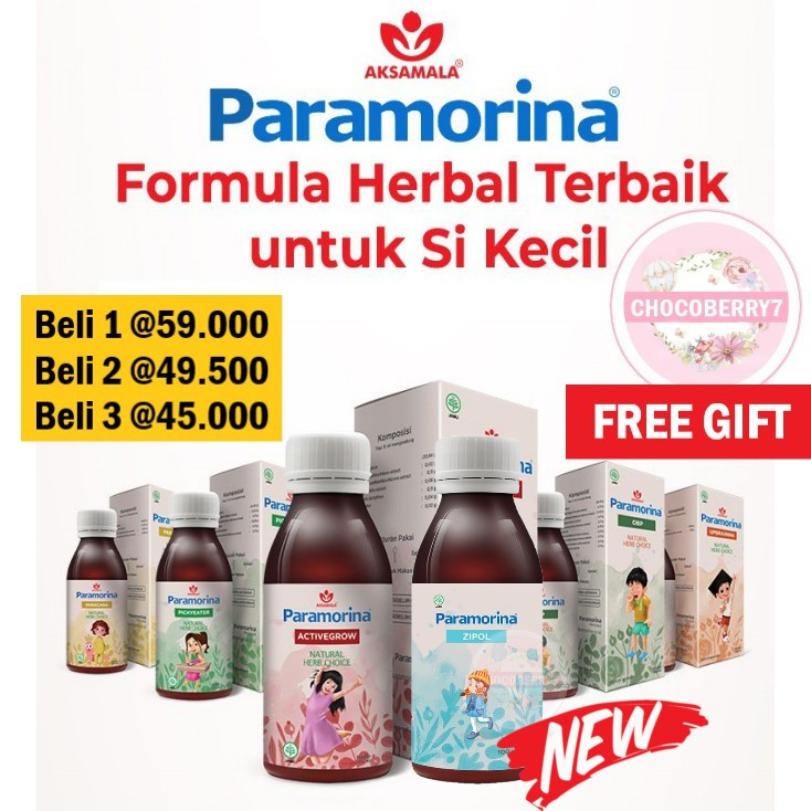 Paramorina Madu Herbal Anak Vitabumin Paramorina