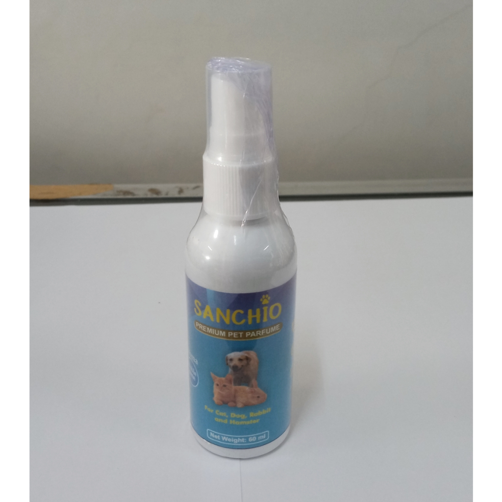 Parfum Sanchio 60 ml Parfum  Wangi Kucing dan Anjing