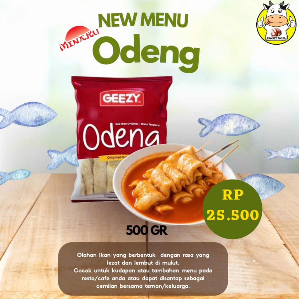 

FROZEN FOOD MINAKU ODENG 500GRAM - DISASS JOGJA