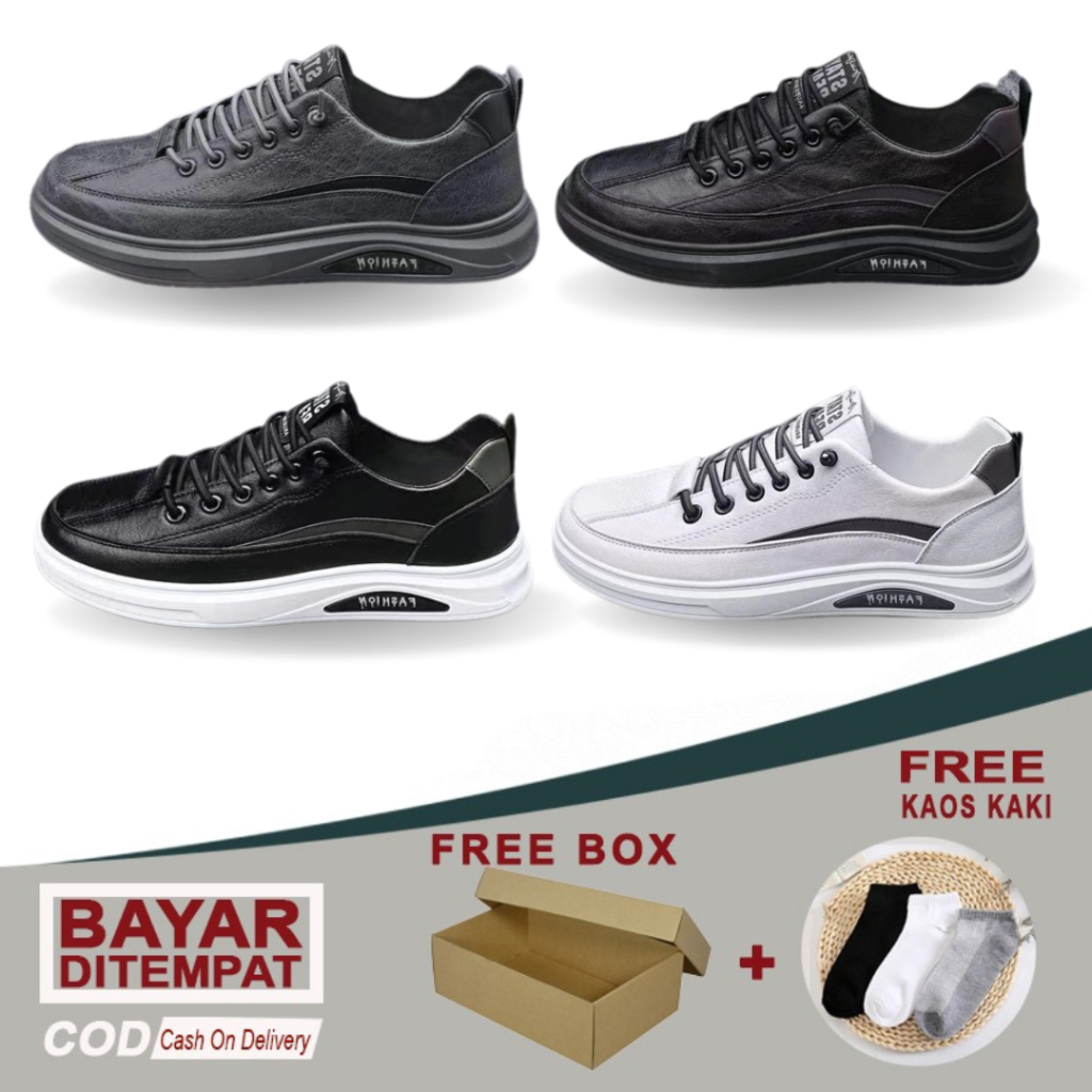 [ESSE] Sepatu Sneakers Pria Casual Shoes EX- 17