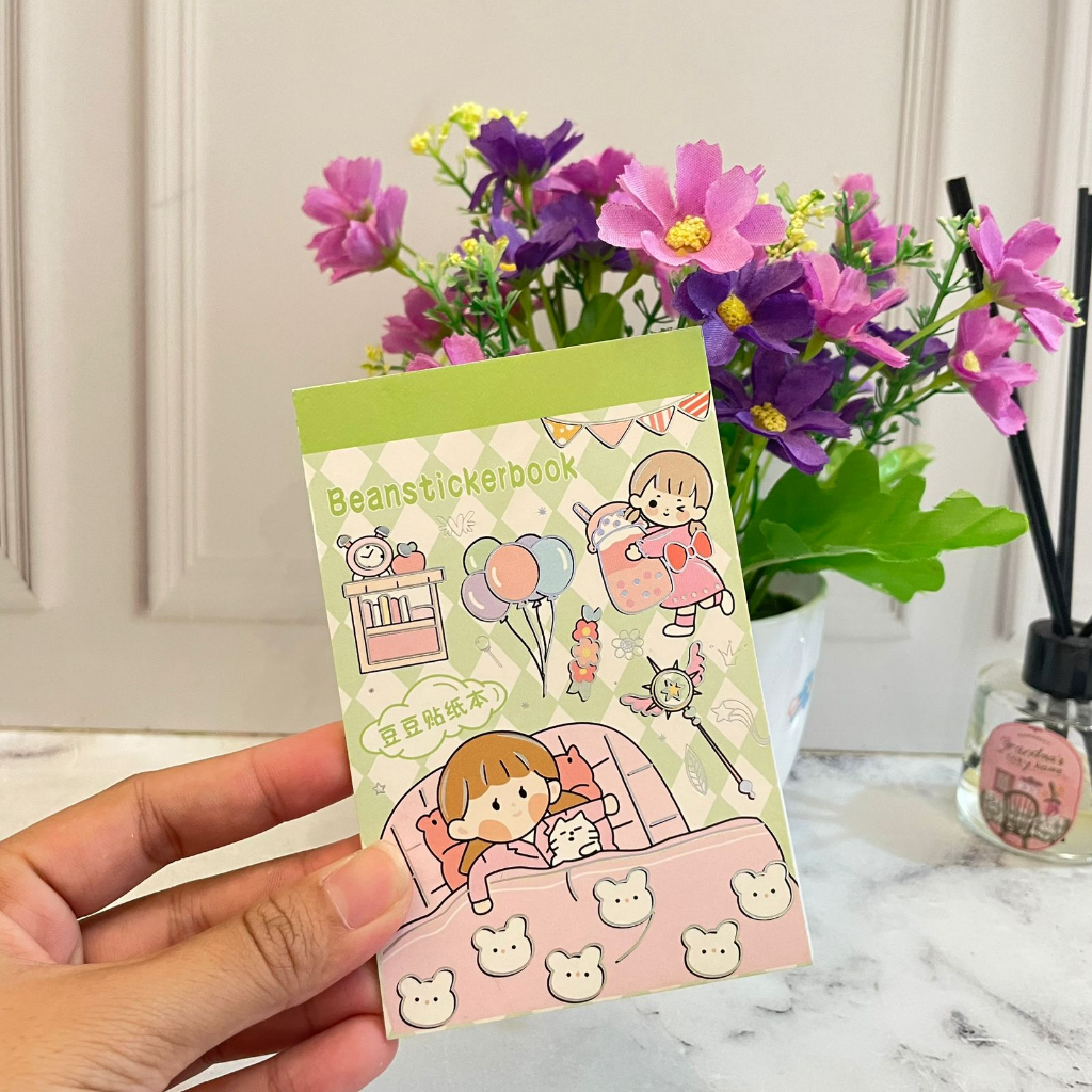 

Buku Sticker Motif Cewek A6 KL-CF / Buku Stiker Motif Little Girl isi 20 Halaman lengkap Koleksi Kreativitas Anak Best Quality bisa COD