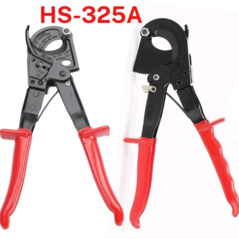 Pemotong kabel Ratchet Ratcheting HS-325A 24mm2 Pemotong Kawat Desain Jerman