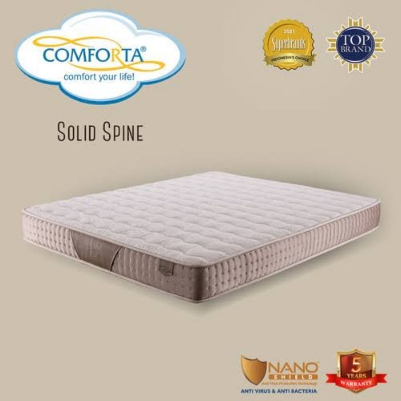 Kasur Matras Latex Orthopedic Comforta Solid Spine 180 x 200