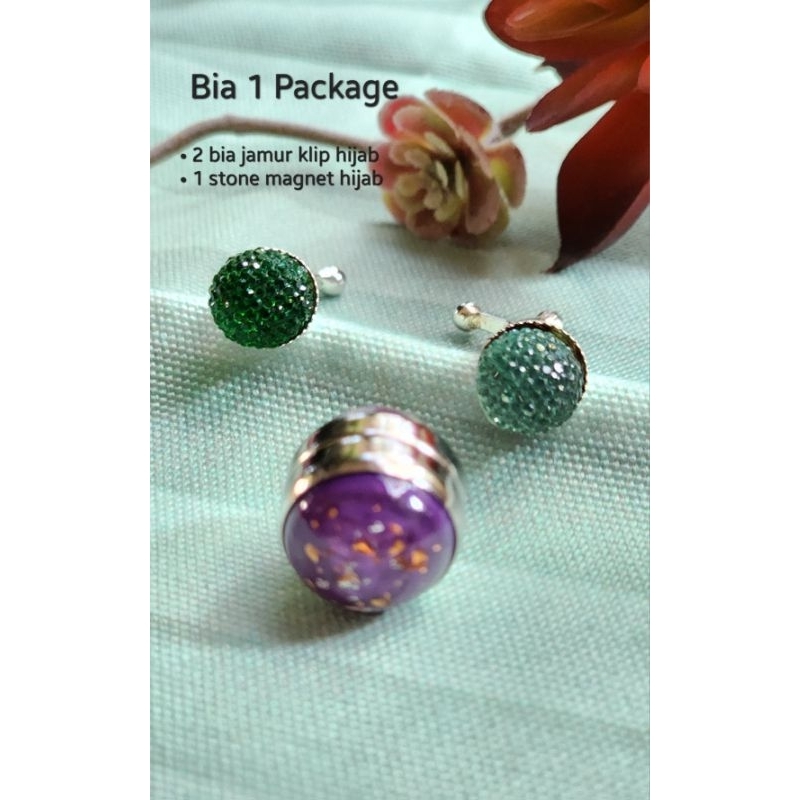 Package Magnet dan klip hijab NEANA ori Turkey