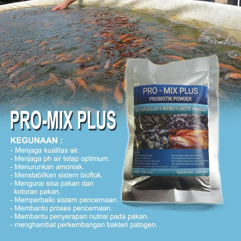 probiotik promix plus probiotik starter kolam bioflok ikan probiotik udang