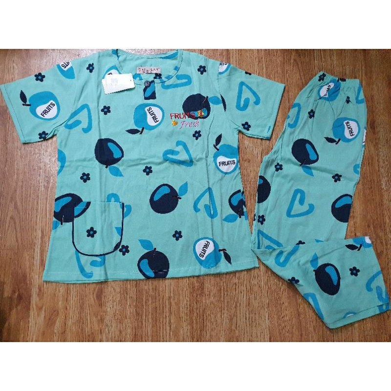 Piyama Daililan babydoll kaos CP daililan all size celama panjang ada pilihan warna