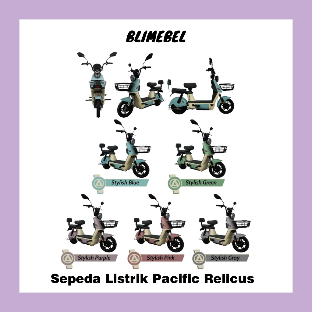 Sepeda Listrik Pacific Relicus / E Bike Pacific Relicus