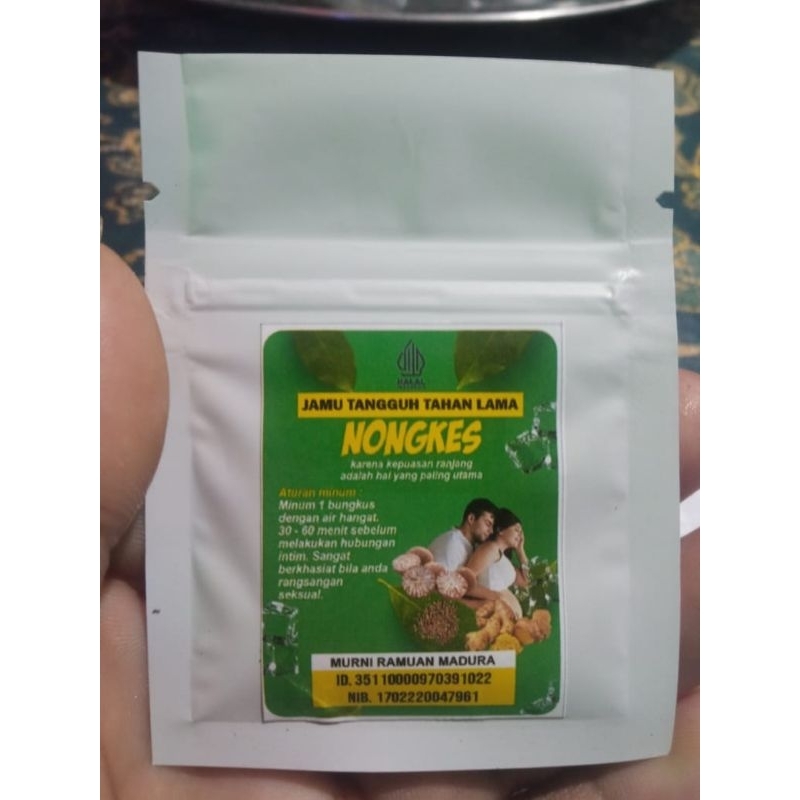 

Jamu Nongkes Tangguh HERBAL ALAMI RAMUAN MADURA ASLI Jamu Pria Tahan Lama