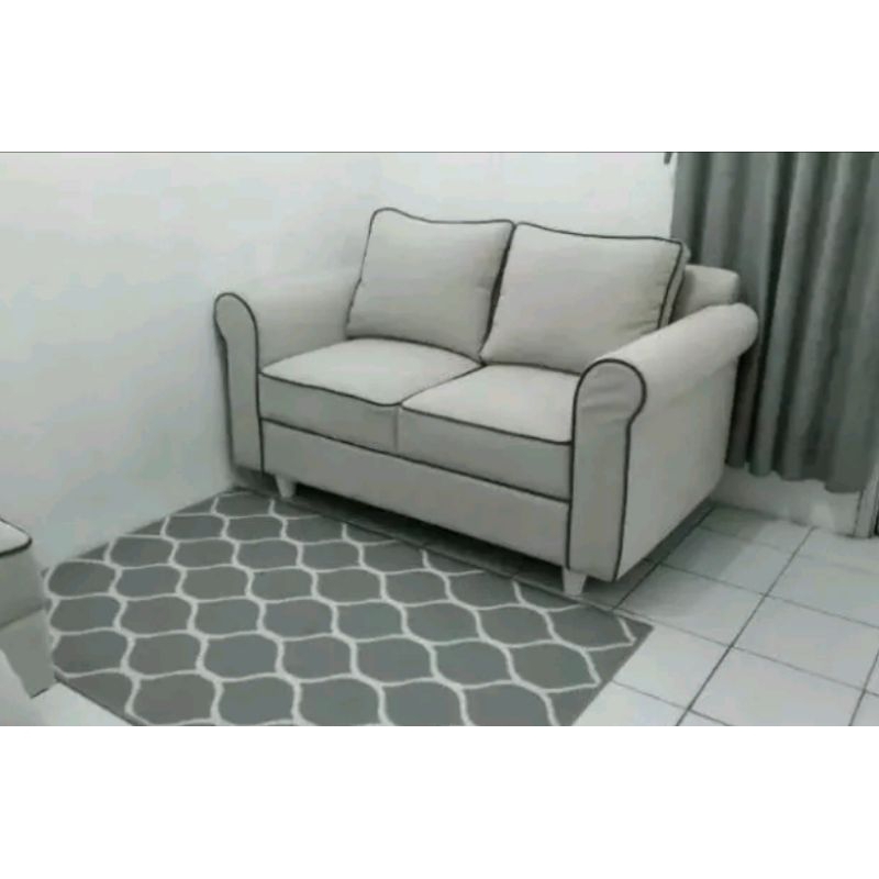 sofa minimalis 2 seater