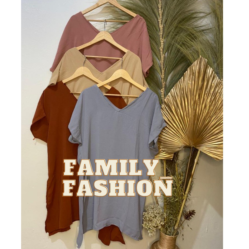 Nina long square | atasan wanita terbaru