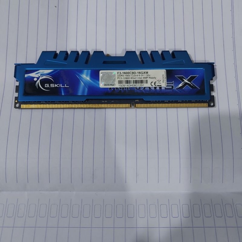 RAM DDR3 8GB CORSAIR G.Skill