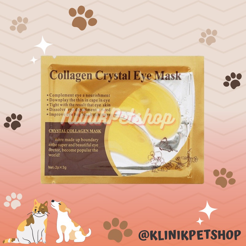 Collagen Crystal Eyes Mask - Sepasang Masker Mata Colagen Penghilang Mata Panda