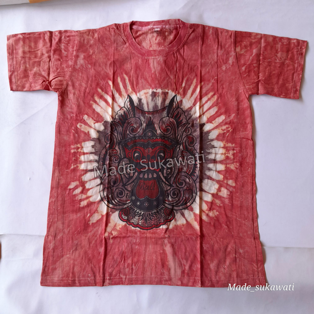 Baju kaos barong lukis Bali XXL