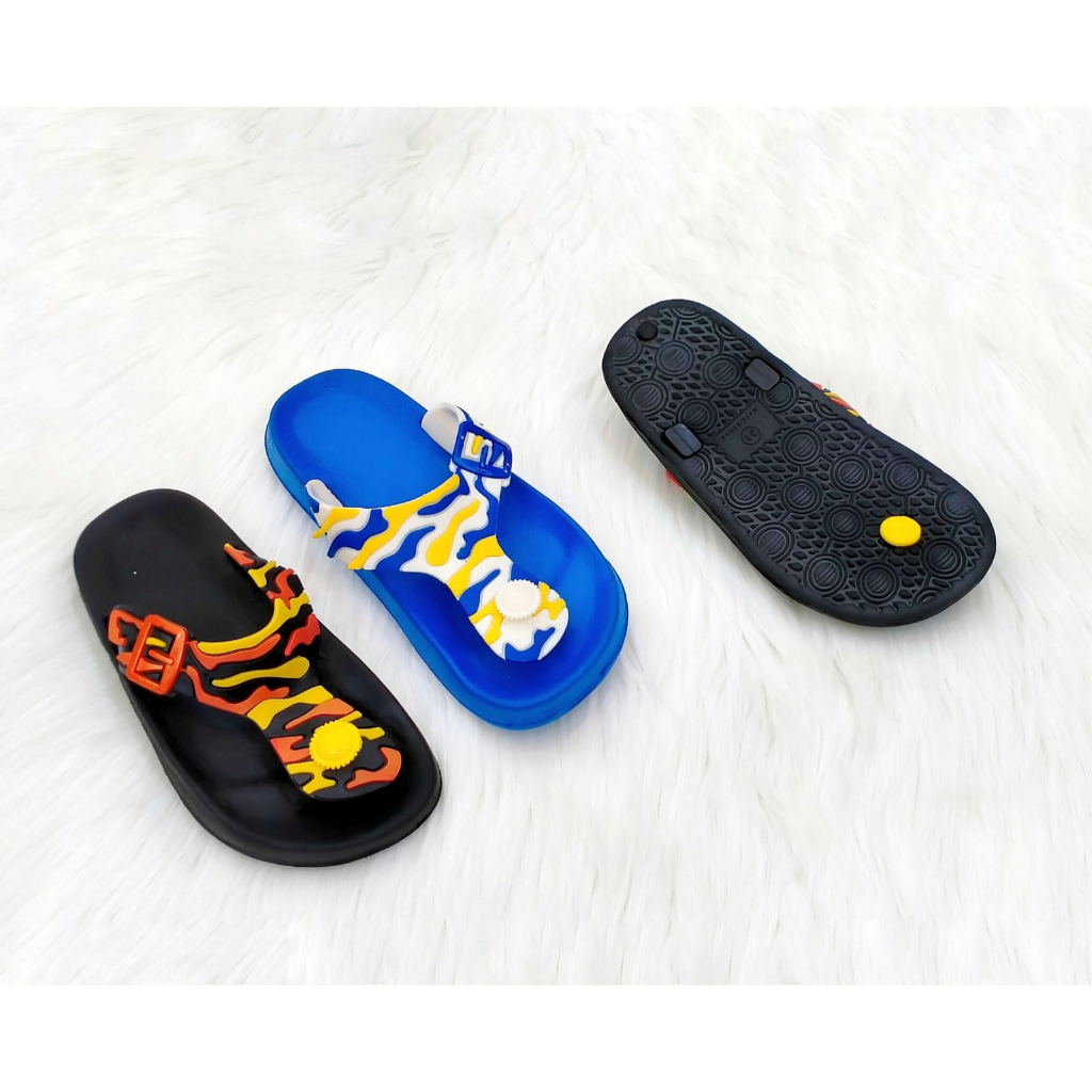 11.11   TERMURAH CUCI GUDANG Sandal Jepit Anak-Anak Cewe/Cowo / Sandal Santai Import