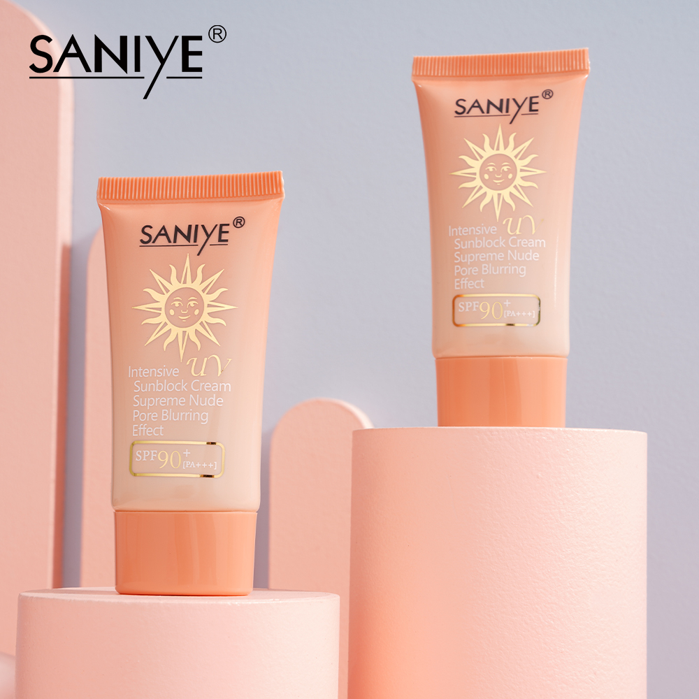 SANIYE Sunscreen SPF 50 PA++ Sunblock Tabir Surya …bab Surya Anti Penuaan 30ML R1213