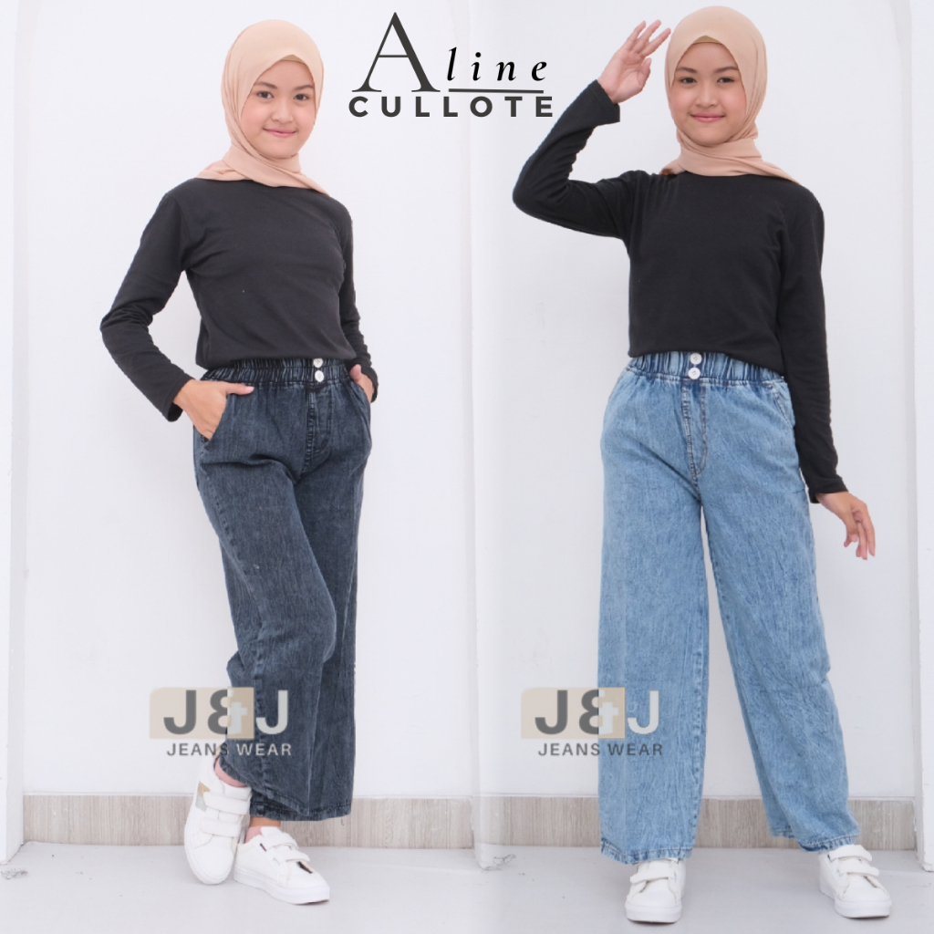 Kulot Jeans Anak Perempuan 12 Tahun Kulot Jeans Anak Perempuan