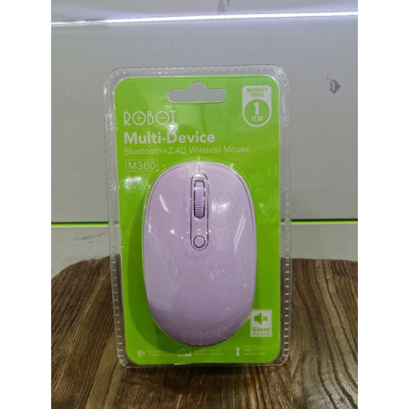 MOUSE BLUETOOTH &amp; WIRELESS  ROBOT M360 ORIGINAL