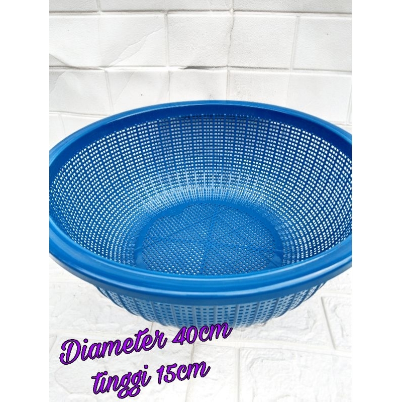 Wakul Besar 34cm plastik / Bakul plastik besar 34cm / Tempat Cuci sayur / Penyaringan