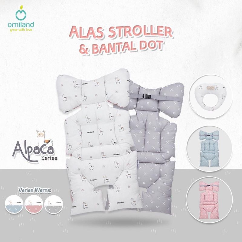 Omiland Alas Stroller Dudukan Bayi Accesoris Stroller Alas Duduk Bayi