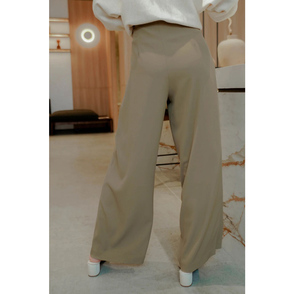 SIDE CLOSURE PANTS - BENANG JARUM